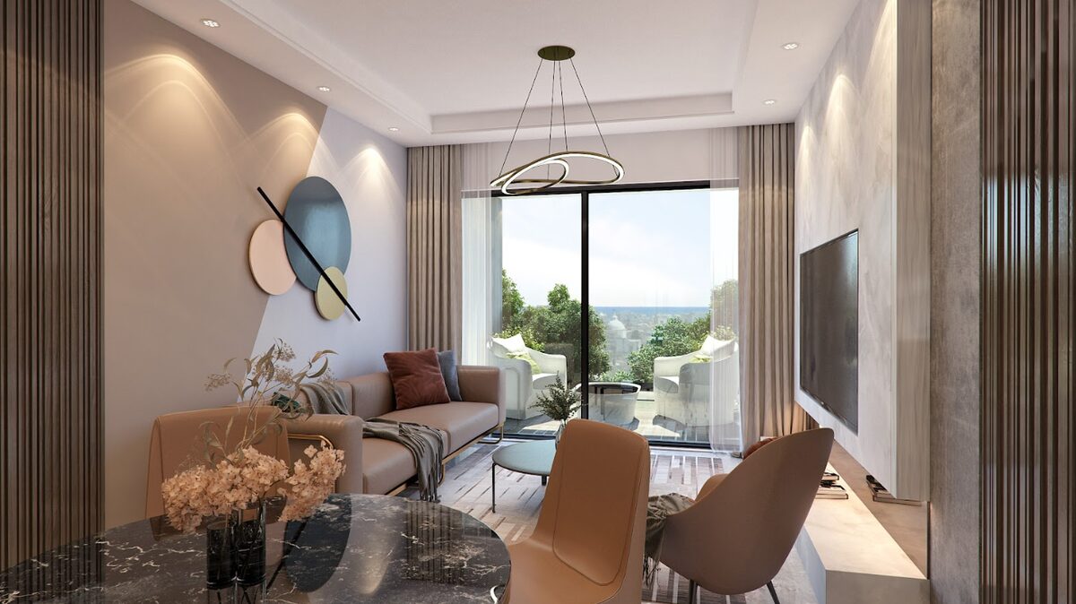 Apartament z 1 sypialnią, 50.00m² w oroklini, Cypr [ID: 0602-231435]