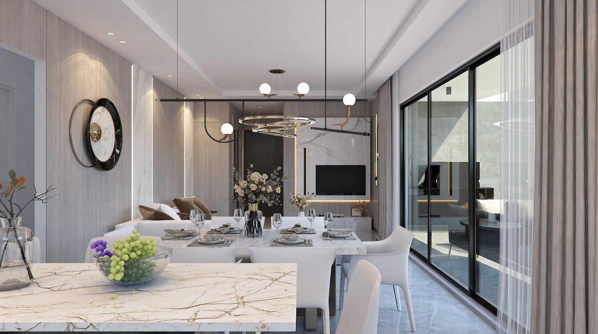 Apartament z 1 sypialnią, 50.00m² w oroklini, Cypr [ID: 0602-231435]
