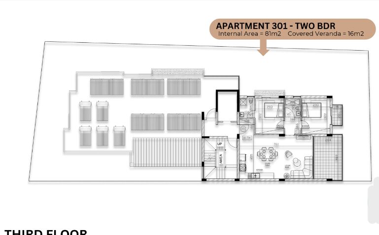 Apartment with 1 bedroom, 79.00m² in petrou-kai-pavlou, Cyprus [ID: 0602-231451]
