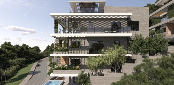 Penthouse w agia-fyla, Cypr, 126.00m² - obraz 3