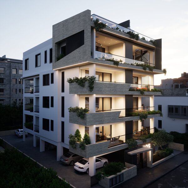 Penthouse w katholiki, Cypr, 104.00m² - obraz 7