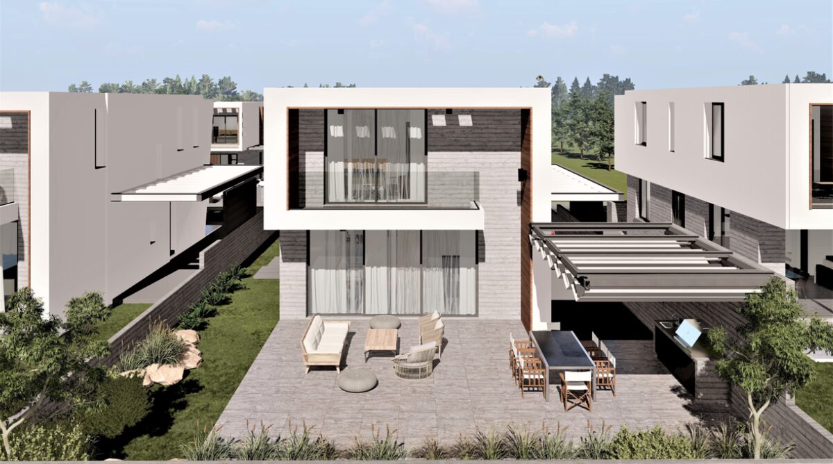 houses с 3 спальнями, 215.00м² в agia-marinouda, Кипр [ID: 0602-231688]