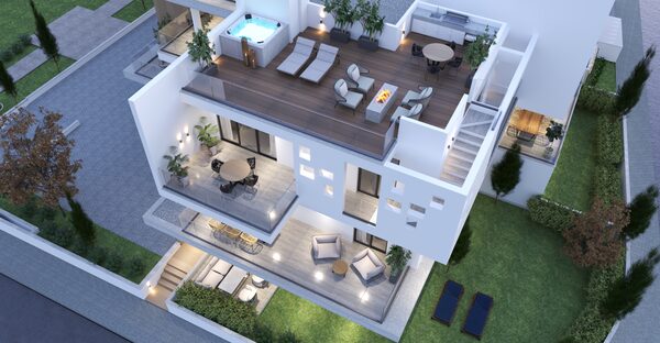 Квартира в aradippou, Кипр, 81.00м² - изображение 4