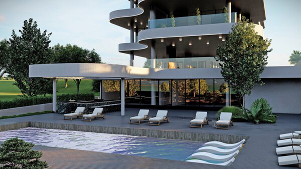 Apartament w agios-tychon-tourist-area, Cypr, 80.00m² - obraz 2