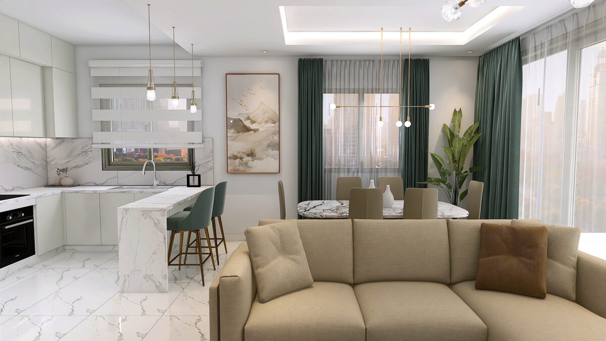 Penthouse with 2 bedrooms, 86.00m² in livadia, Cyprus [ID: 0602-231933]