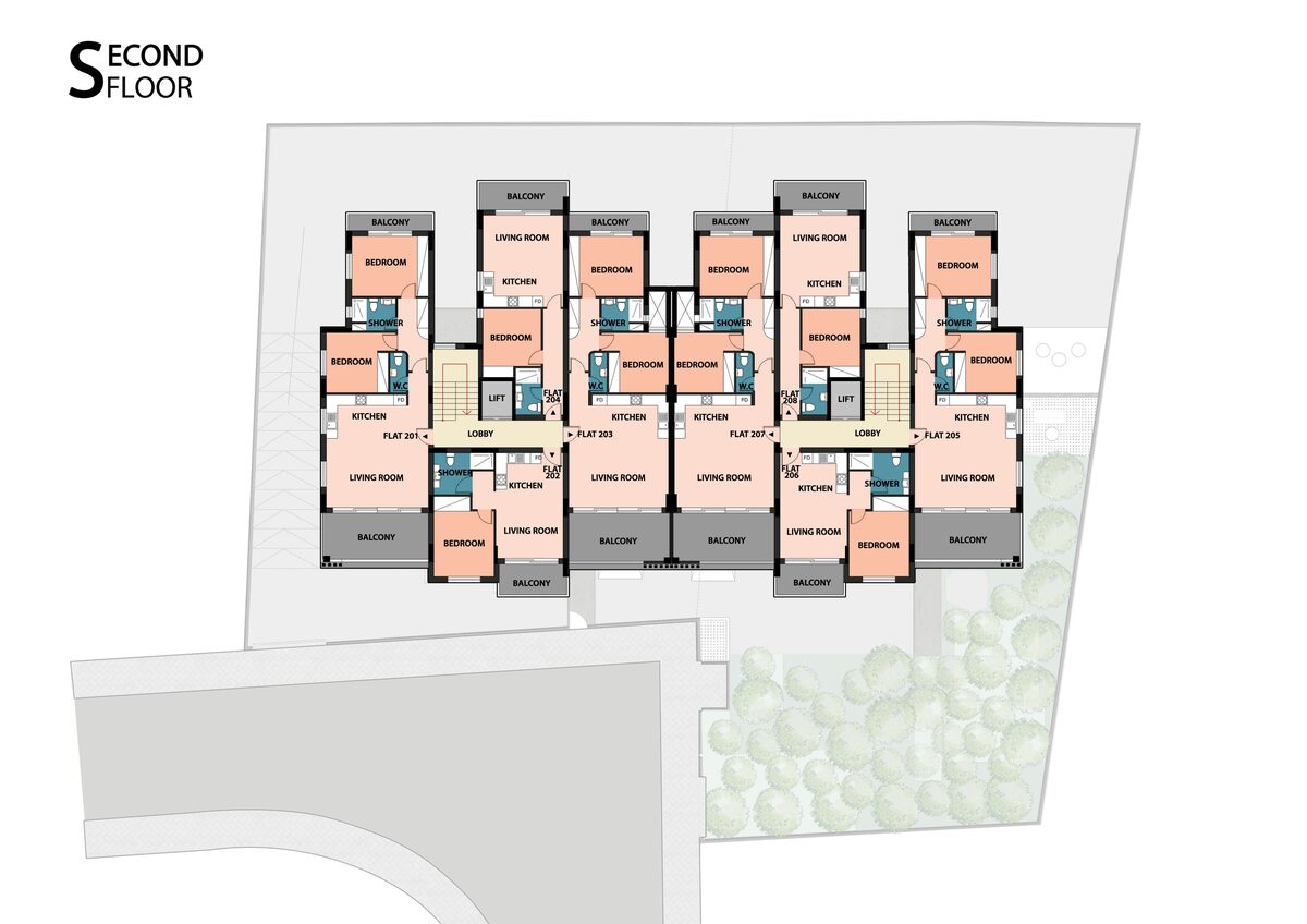 Penthouse with 2 bedrooms, 86.00m² in livadia, Cyprus [ID: 0602-231933]