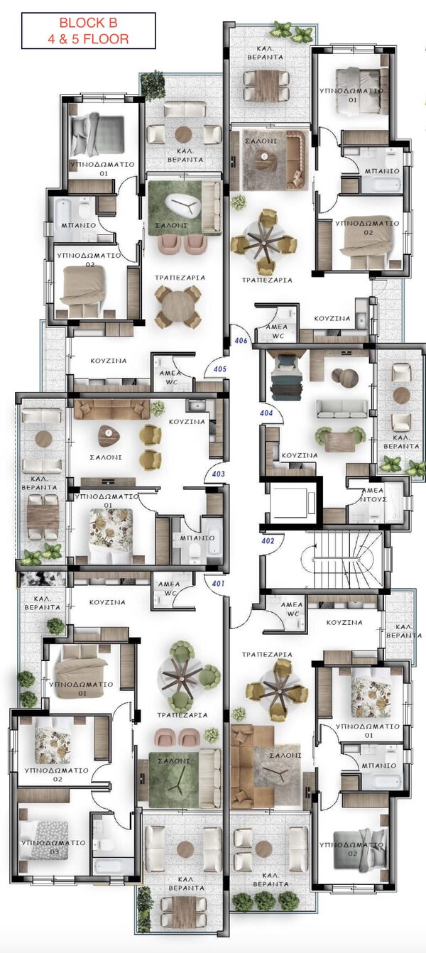 Квартира в polemidia-kato, Кіпр, 82.00м² - зображення 6