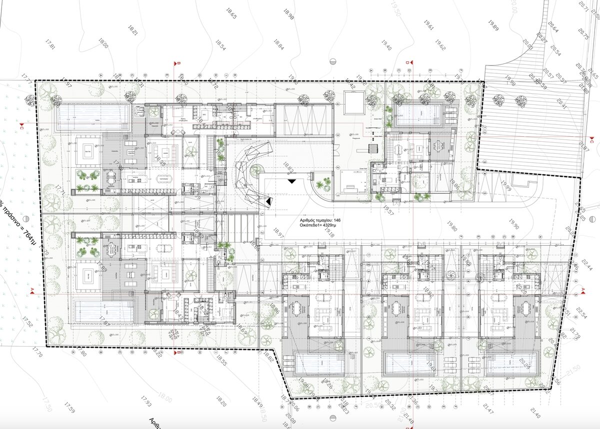houses z 4 sypialniami, 232.00m² w geroskipou, Cypr [ID: 0602-232040]
