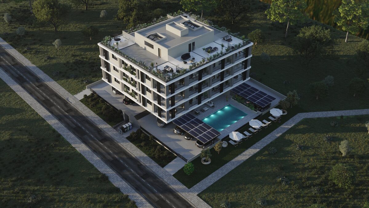 Apartament z 2 sypialniami, 77.00m² w aradippou, Cypr [ID: 0602-232125]