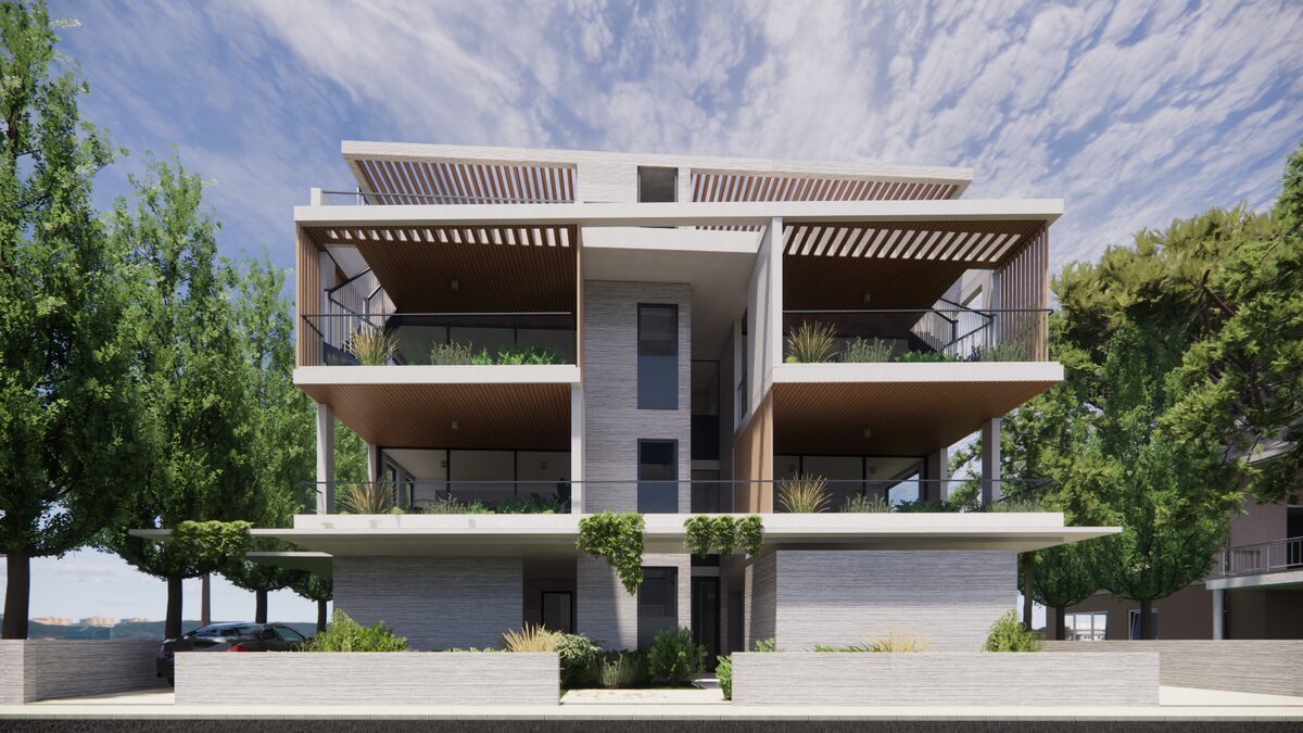 Penthouse z 2 sypialniami, 82.00m² w aglantzia, Cypr [ID: 0602-232289]