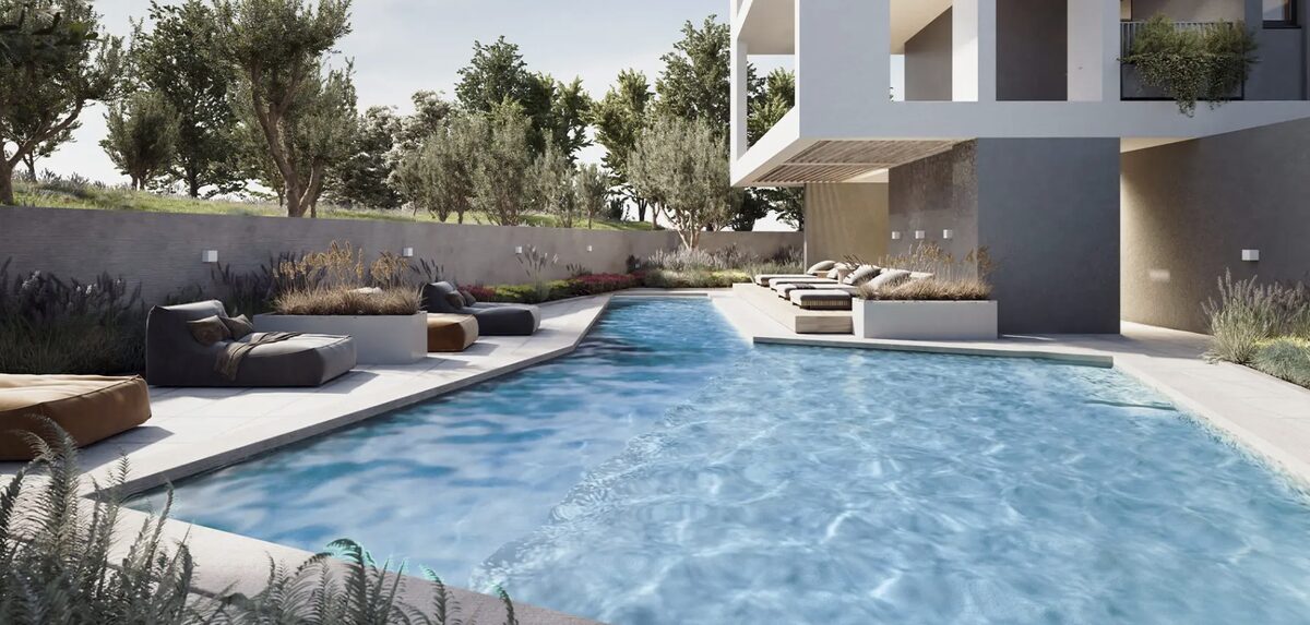 Apartment with 2 bedrooms, 85.00m² in agios-athanasios, Cyprus [ID: 0602-232492]