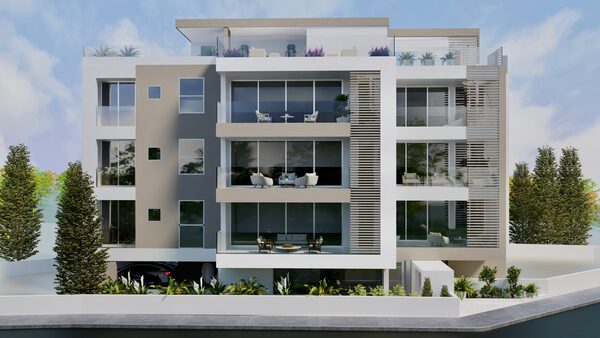 Apartament w agia-fyla, Cypr, 107.00m² - obraz 2