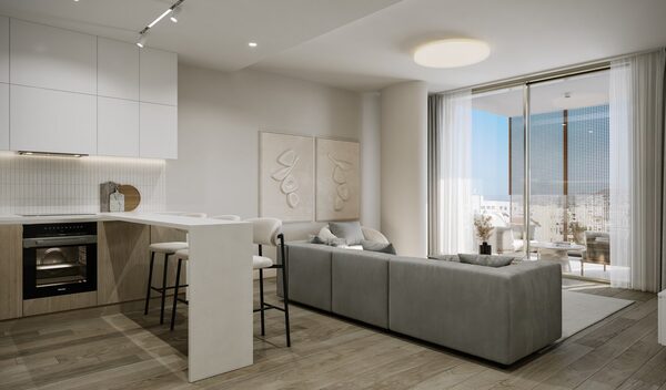 Apartament w agios-theodoros, Cypr, 50.00m² - obraz 4