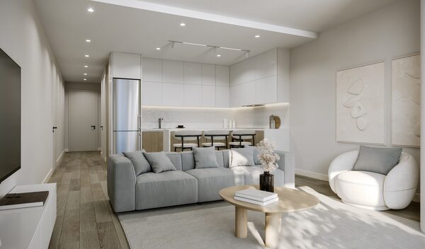 Apartament w agios-theodoros, Cypr, 77.00m² - obraz 5