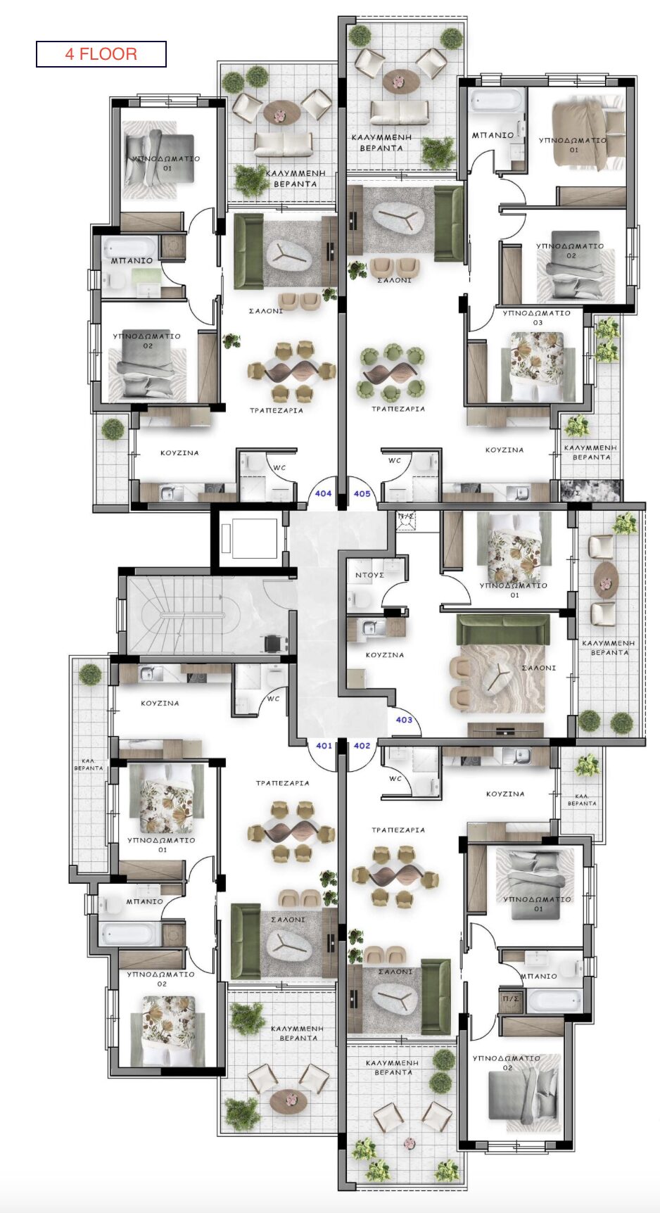 Квартира з 2 спальнями, 82.00м² в polemidia-kato, Кіпр [ID: 0602-232723]