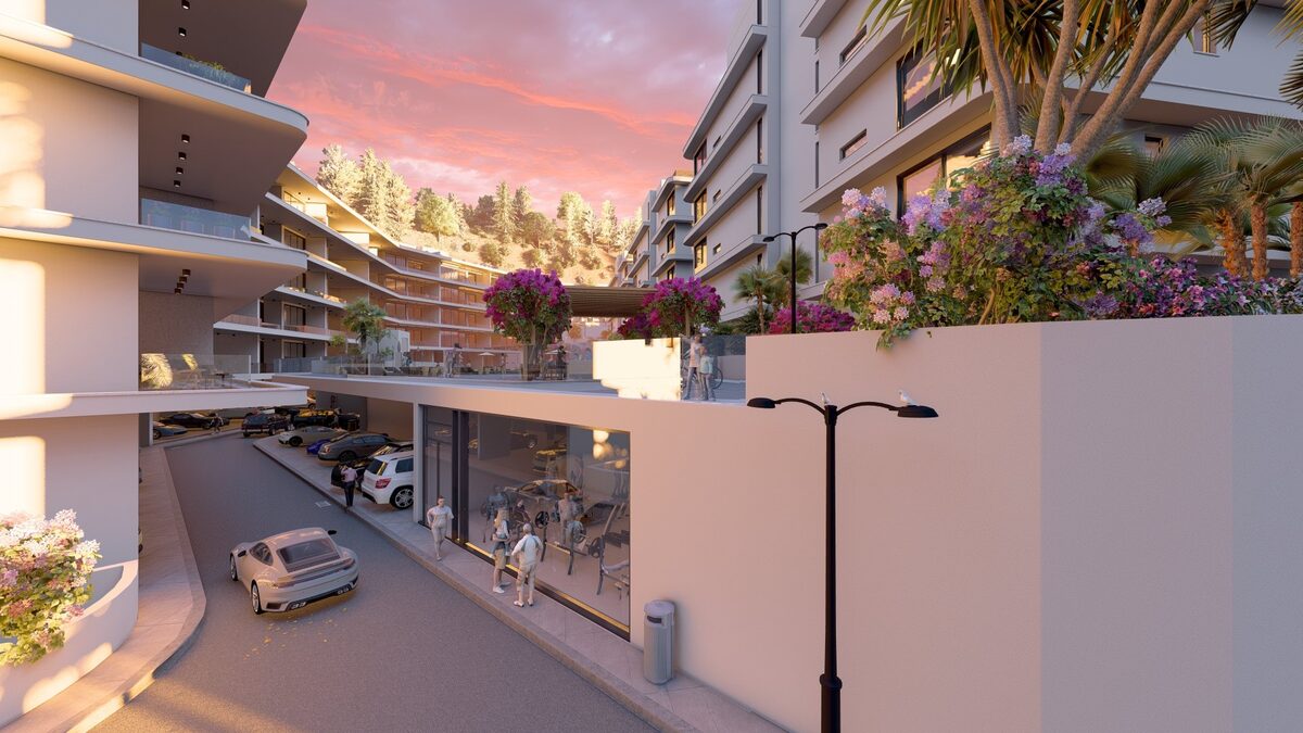 Apartment with 2 bedrooms, 77.00m² in agios-athanasios, Cyprus [ID: 0602-232814]