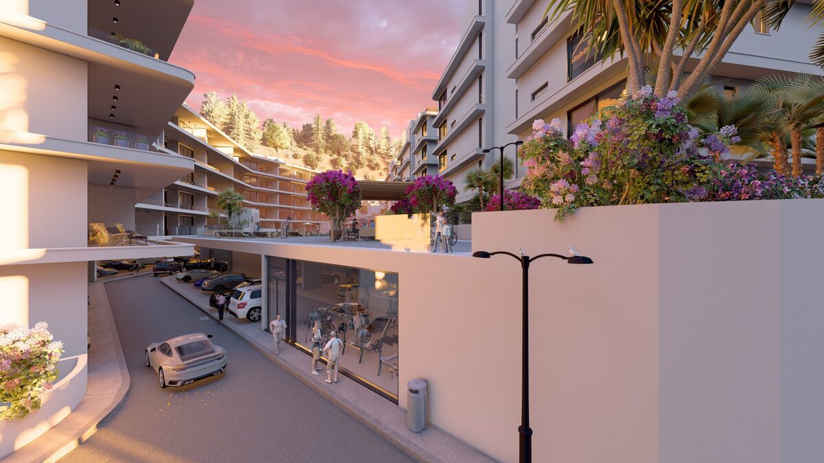 Apartment with 2 bedrooms, 77.00m² in agios-athanasios, Cyprus [ID: 0602-232814]