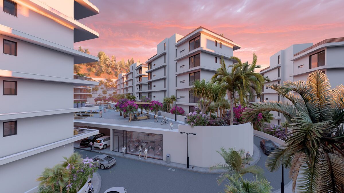 Apartment with 2 bedrooms, 77.00m² in agios-athanasios, Cyprus [ID: 0602-232814]