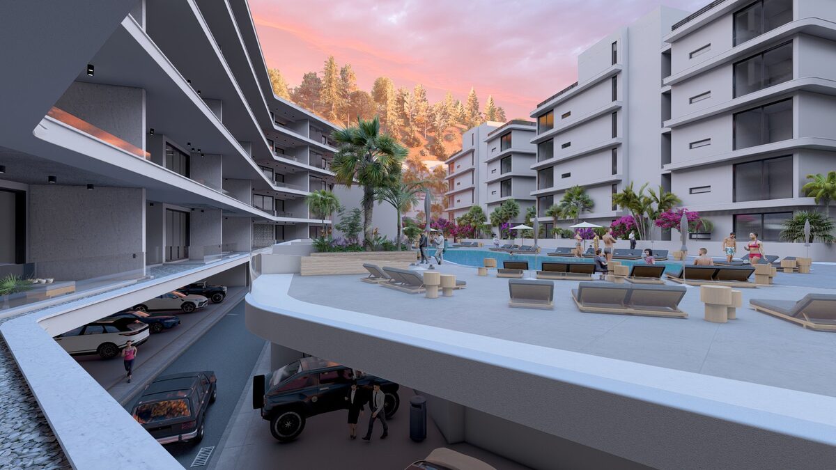 Apartment with 2 bedrooms, 77.00m² in agios-athanasios, Cyprus [ID: 0602-232814]