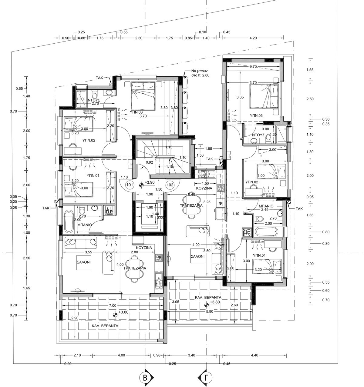 Квартира з 3 спальнями, 100.00м² в latsia, Кіпр [ID: 0602-232888]