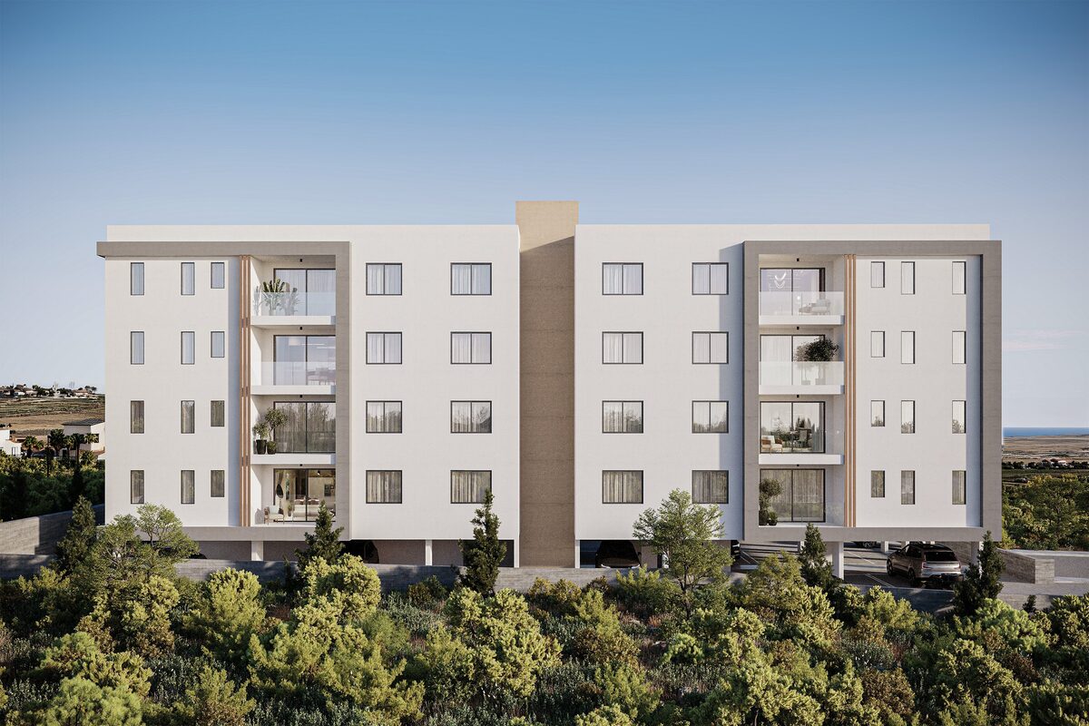 Квартира з 1 спальнею, 52.00м² в kato-paphos, Кіпр [ID: 0602-232909]