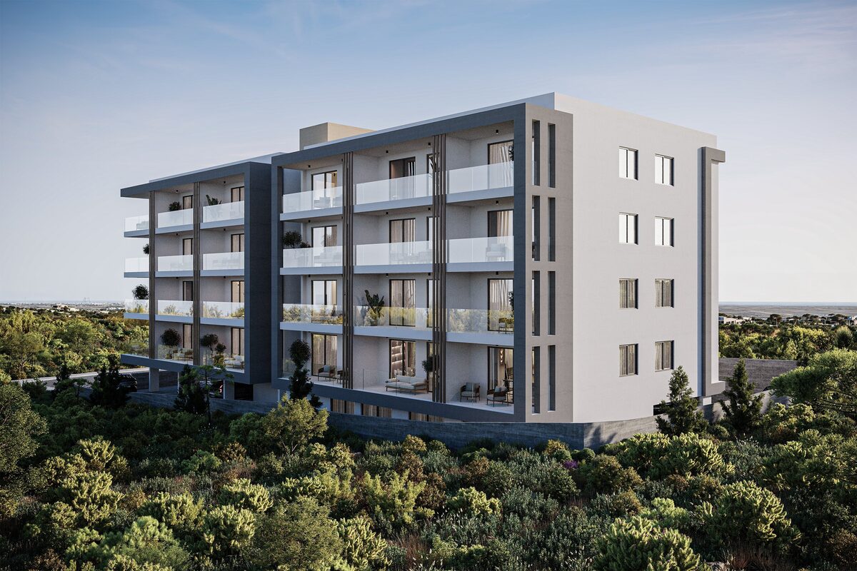 Квартира з 1 спальнею, 52.00м² в kato-paphos, Кіпр [ID: 0602-232909]