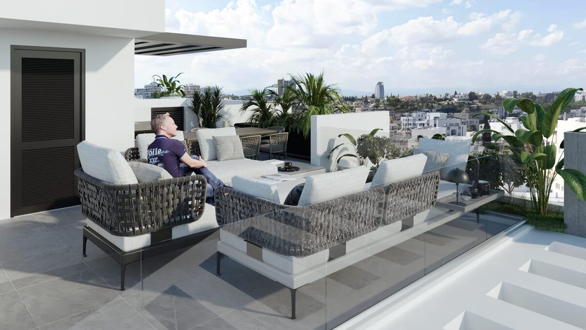 Пентхаус з 2 спальнями, 80.00м² в aradippou, Кіпр [ID: 0602-232998]