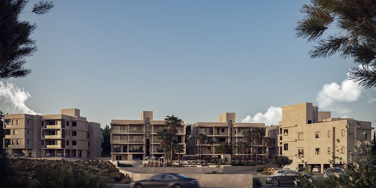 Apartament z 2 sypialniami, 80.00m² w paralimni, Cypr [ID: 0602-233058]