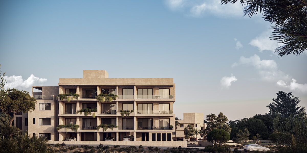 Apartament z 2 sypialniami, 80.00m² w paralimni, Cypr [ID: 0602-233058]