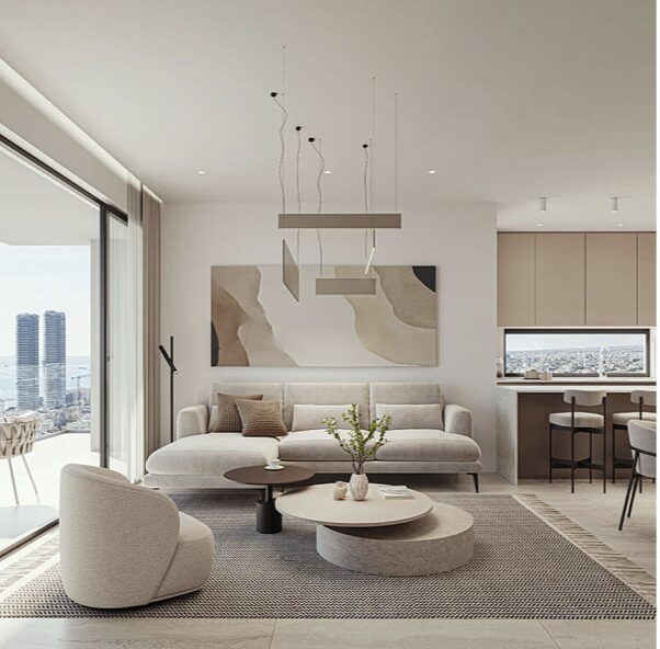 Penthouse with 2 bedrooms, 84.00m² in neapolis, Cyprus [ID: 0602-233084]