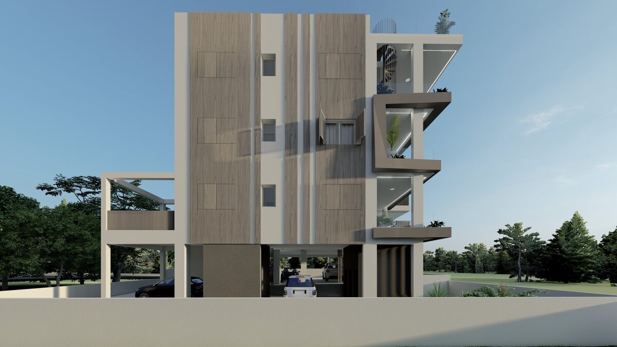 Пентхаус з 2 спальнями, 71.00м² в agios-athanasios, Кіпр [ID: 0602-233603]
