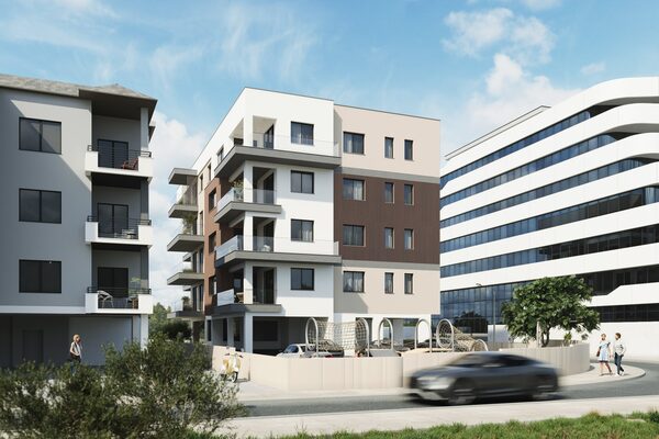 Apartament w mesa-geitonia, Cypr, 89.00m² - obraz 2