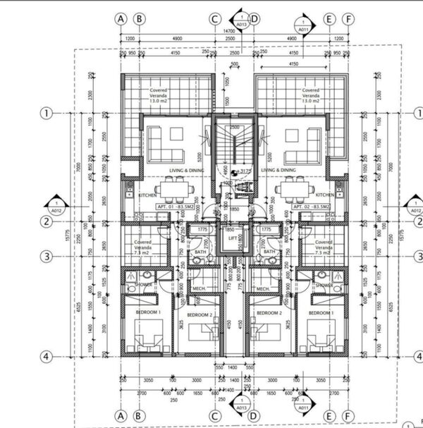 Apartment in finikoudes, Cyprus, 83.00m² - image 7