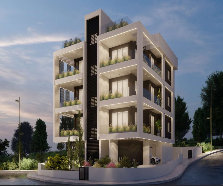 Apartment with 2 bedrooms, 87.00m² in agios-athanasios, Cyprus [ID: 0602-234092]