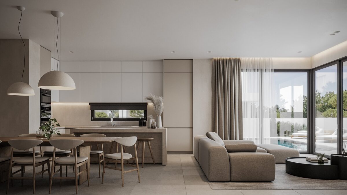 houses z 3 sypialniami, 69.00m² w kapparis, Cypr [ID: 0602-234118]