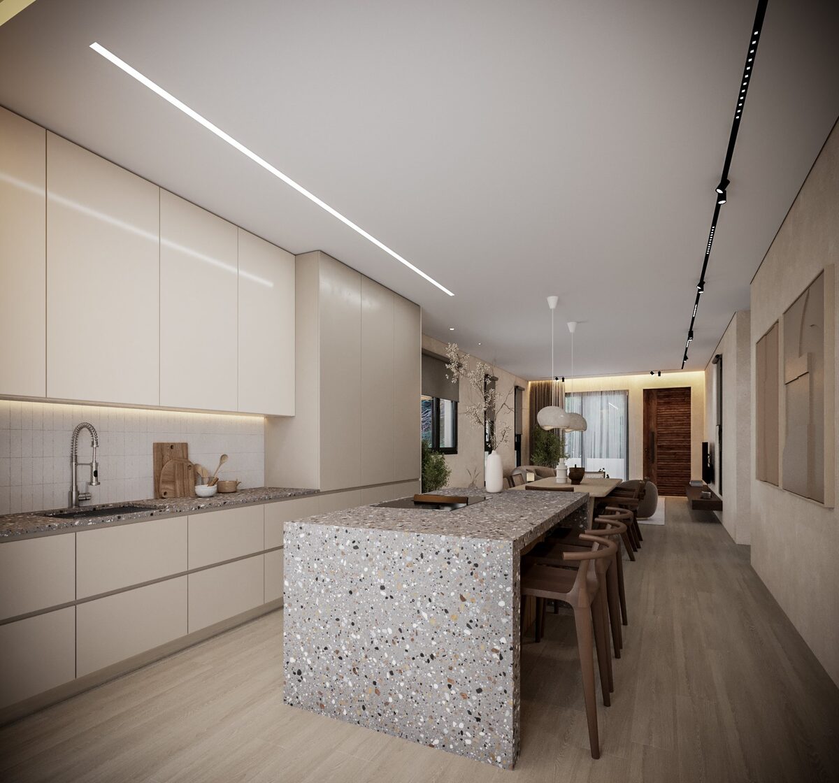 houses z 3 sypialniami, 162.00m² w protaras, Cypr [ID: 0602-234488]