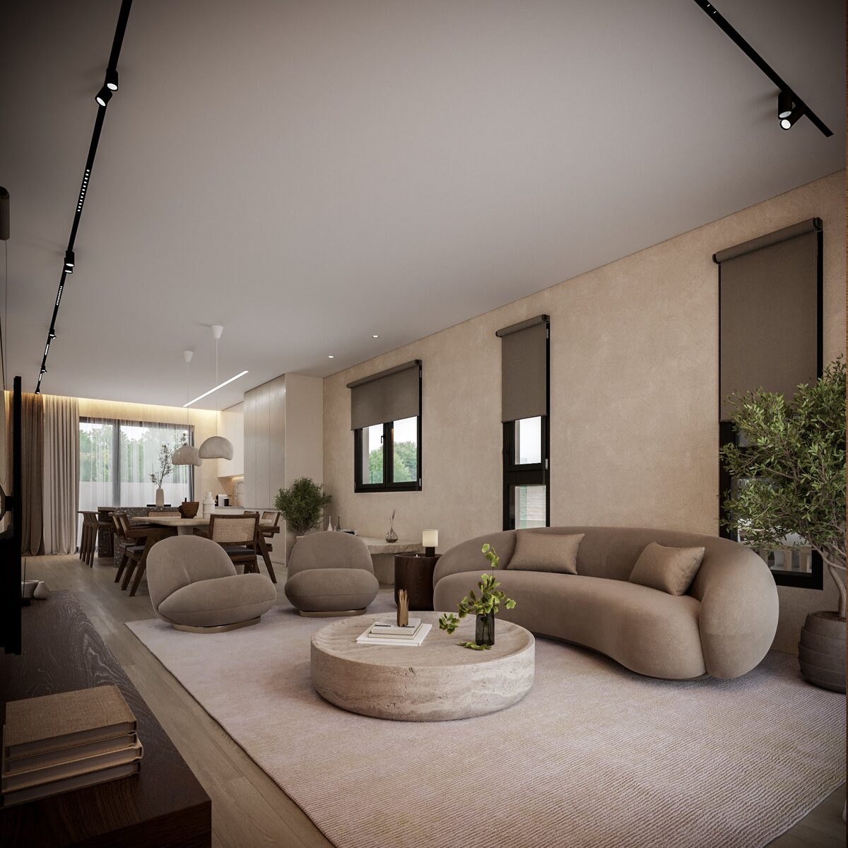 houses с 3 спальнями, 162.00м² в protaras, Кипр [ID: 0602-234491]
