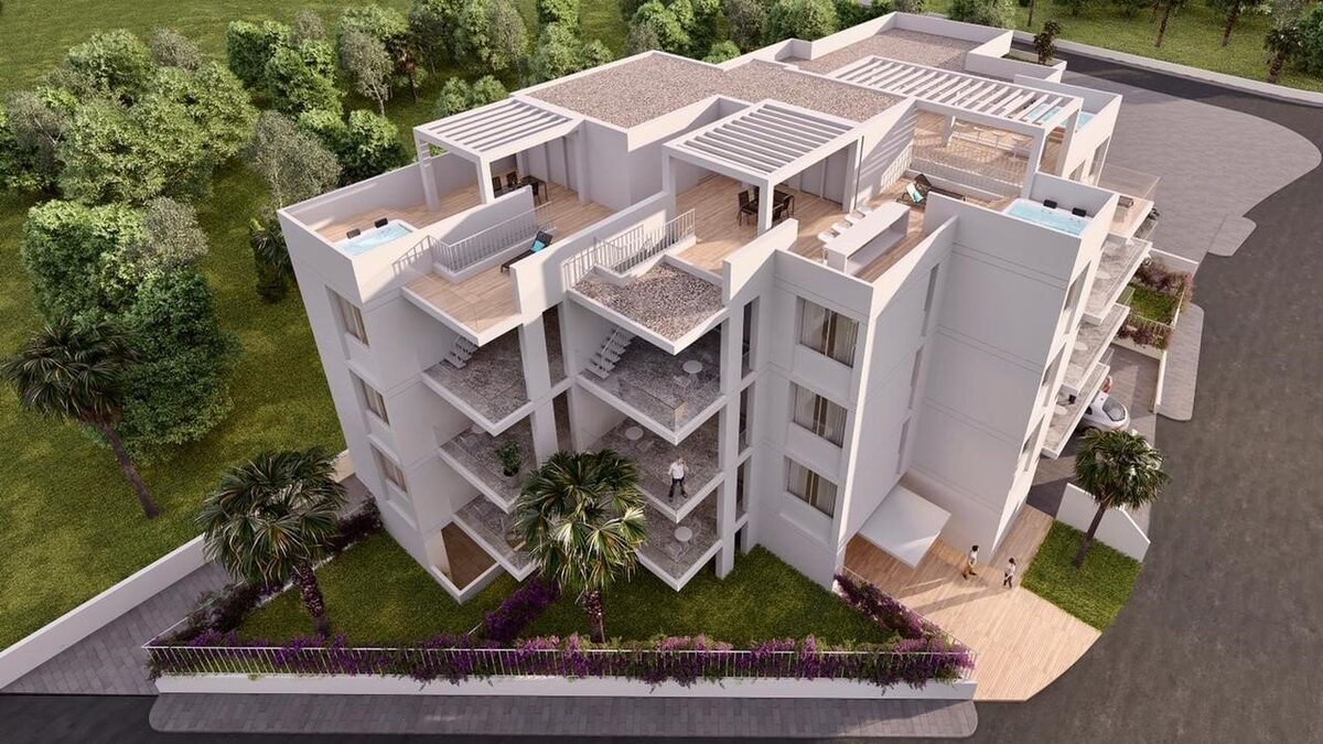 Квартира с 1 спальней, 52.00м² в aradippou, Кипр [ID: 0602-234495]