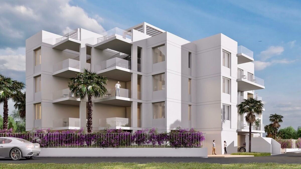 Apartament z 2 sypialniami, 89.00m² w aradippou, Cypr [ID: 0602-234497]