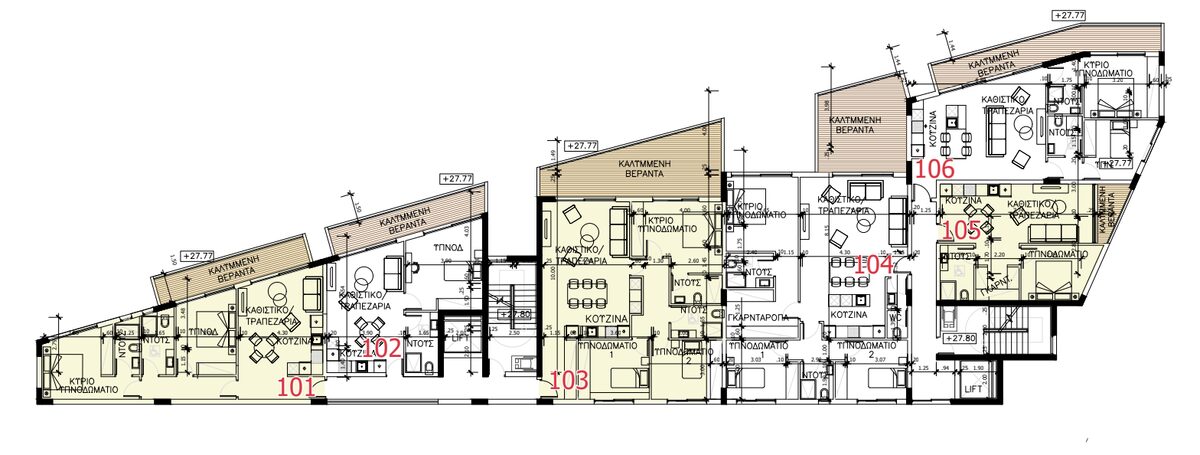 Квартира с 3 спальнями, 110.00м² в akrotiri, Кипр [ID: 0602-234584]
