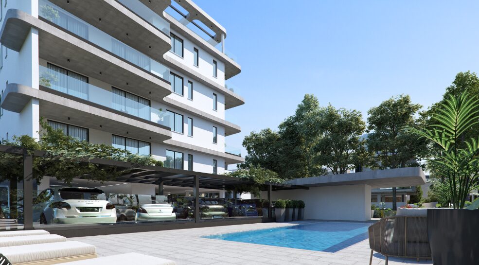 Apartment with 2 bedrooms, 80.00m² in livadia, Cyprus [ID: 0602-234694]