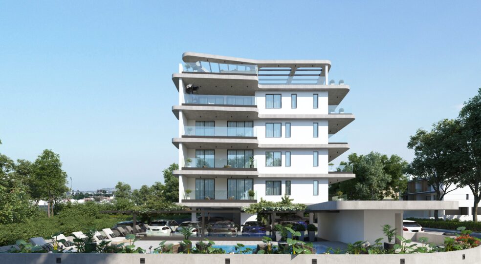 Apartment with 2 bedrooms, 80.00m² in livadia, Cyprus [ID: 0602-234694]