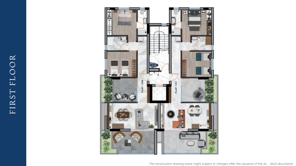 Квартира з 2 спальнями, 77.00м² в livadia, Кіпр [ID: 0602-234755]