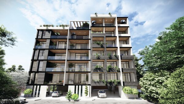 Apartament w finikoudes, Cypr, 70.00m²