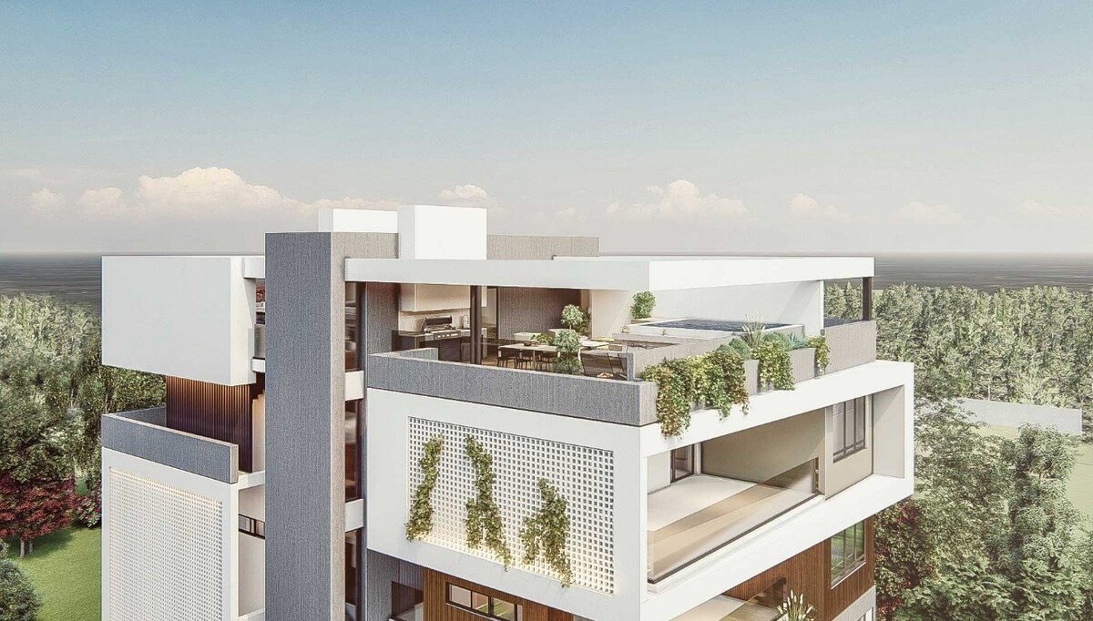 Пентхаус с 2 спальнями, 90.00м² в agios-athanasios, Кипр [ID: 0602-235080]
