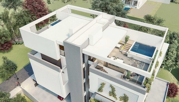 2 Bedroom Penthouse in Agios Athanasios, Limassol.