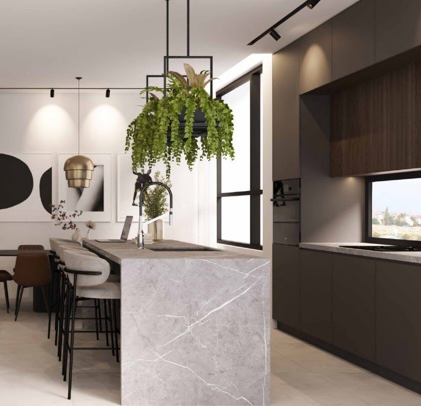 Пентхаус с 2 спальнями, 90.00м² в agios-athanasios, Кипр [ID: 0602-235080]