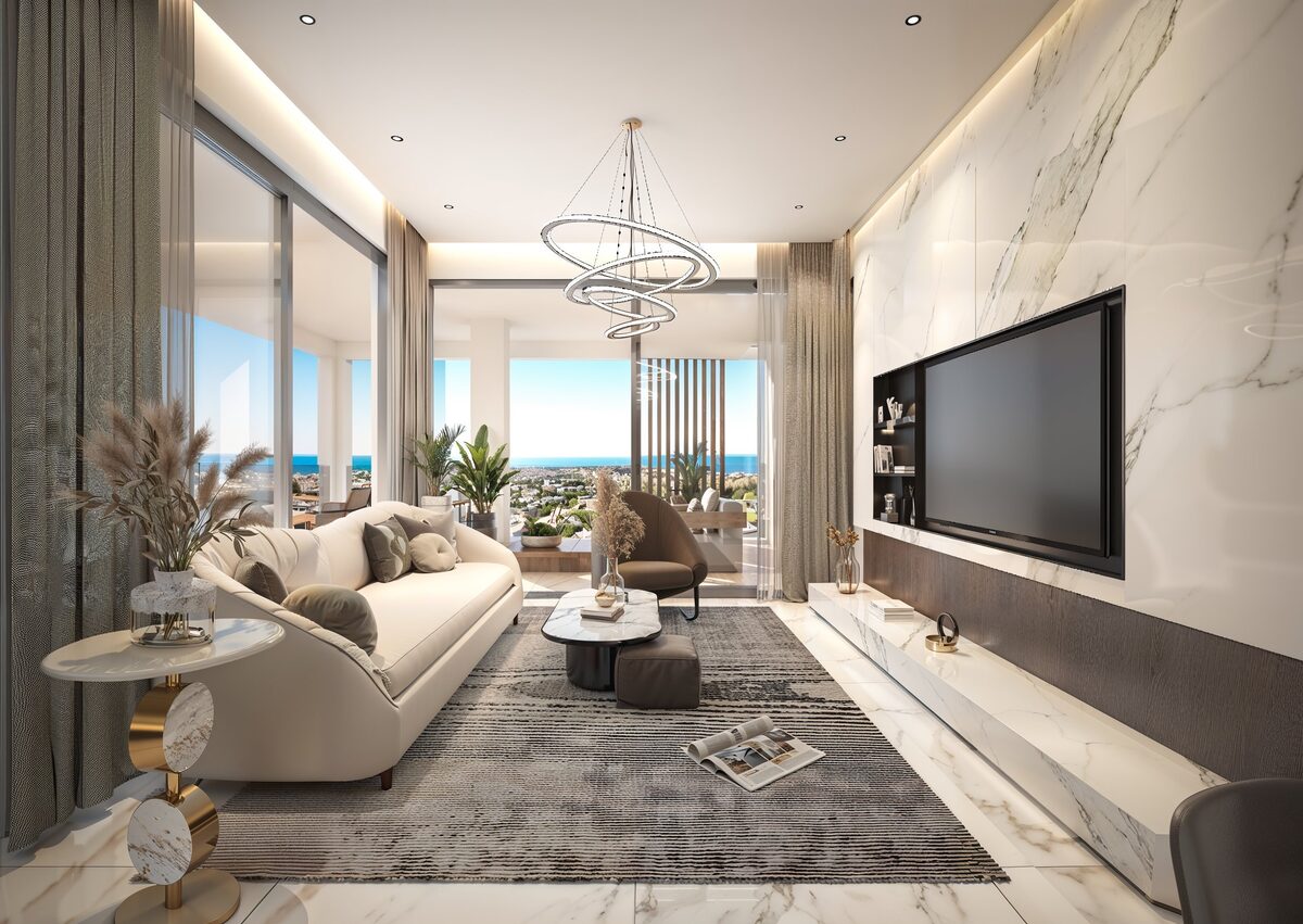 Kawalerka z 1 sypialnią, 35.00m² w kato-paphos, Cypr [ID: 0602-235340]
