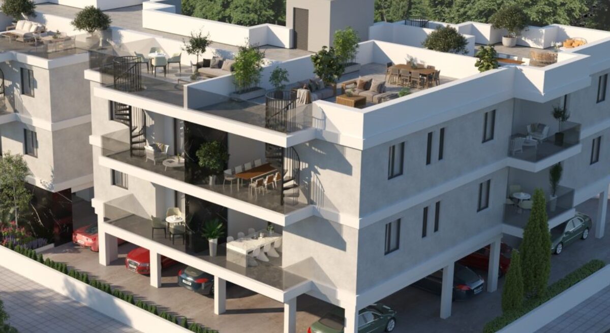 Apartament z 2 sypialniami, 76.00m² w paralimni, Cypr [ID: 0602-235521]