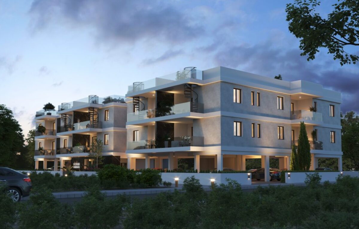 Квартира с 2 спальнями, 76.00м² в paralimni, Кипр [ID: 0602-235524]